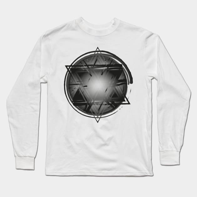 Star of David Long Sleeve T-Shirt by eliant